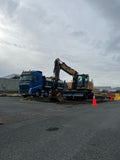CAT 318 & NMS DVG95 vagn