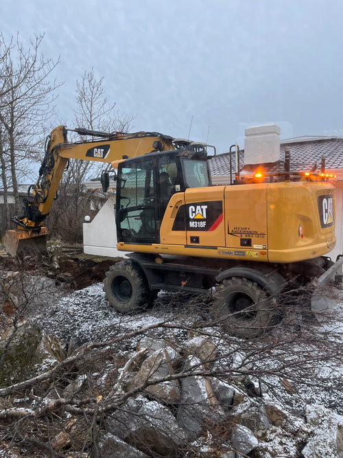 CAT 318 & NMS DVG95 vagn