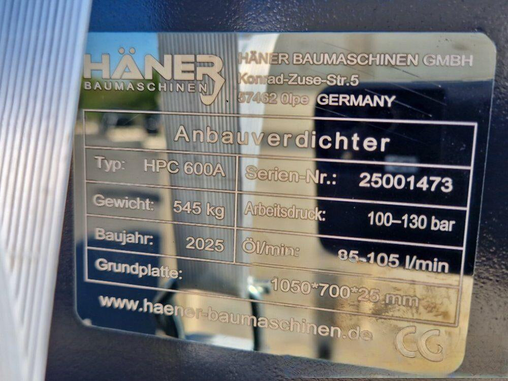 Häner HPC600A á Gröfu