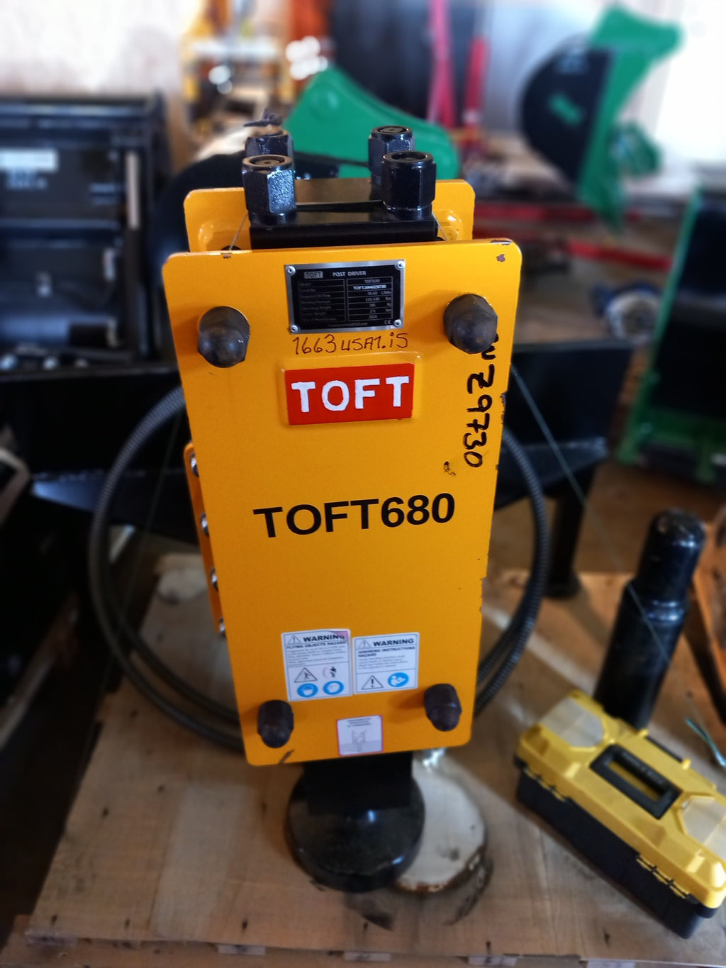 Toft 680 GLUSSA HAMAR/Post Driver