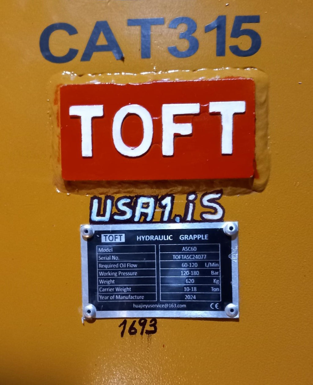 Toft Gulur ASC60 Grjót/röra Grabbi