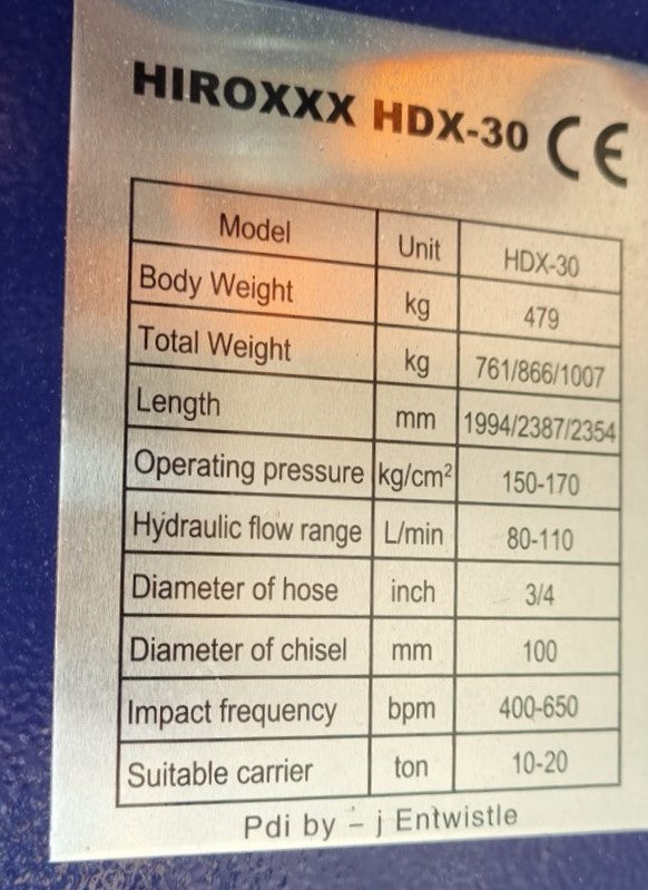 Hirox HD-X30 Fleygur