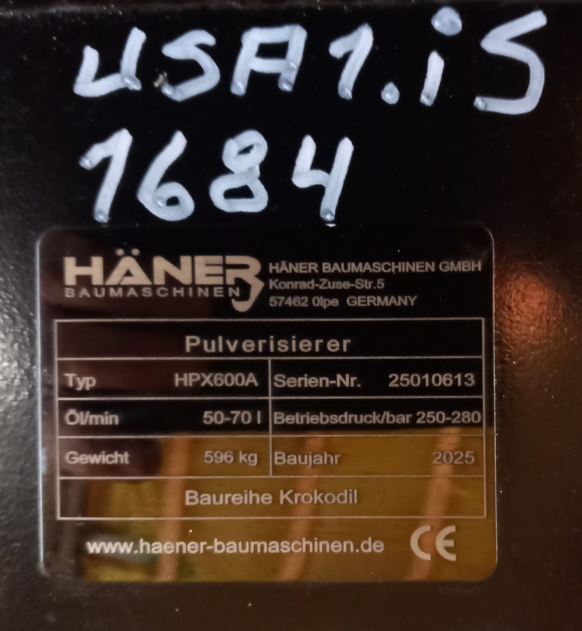 Pulveriser HPX600A SteypuKlippur